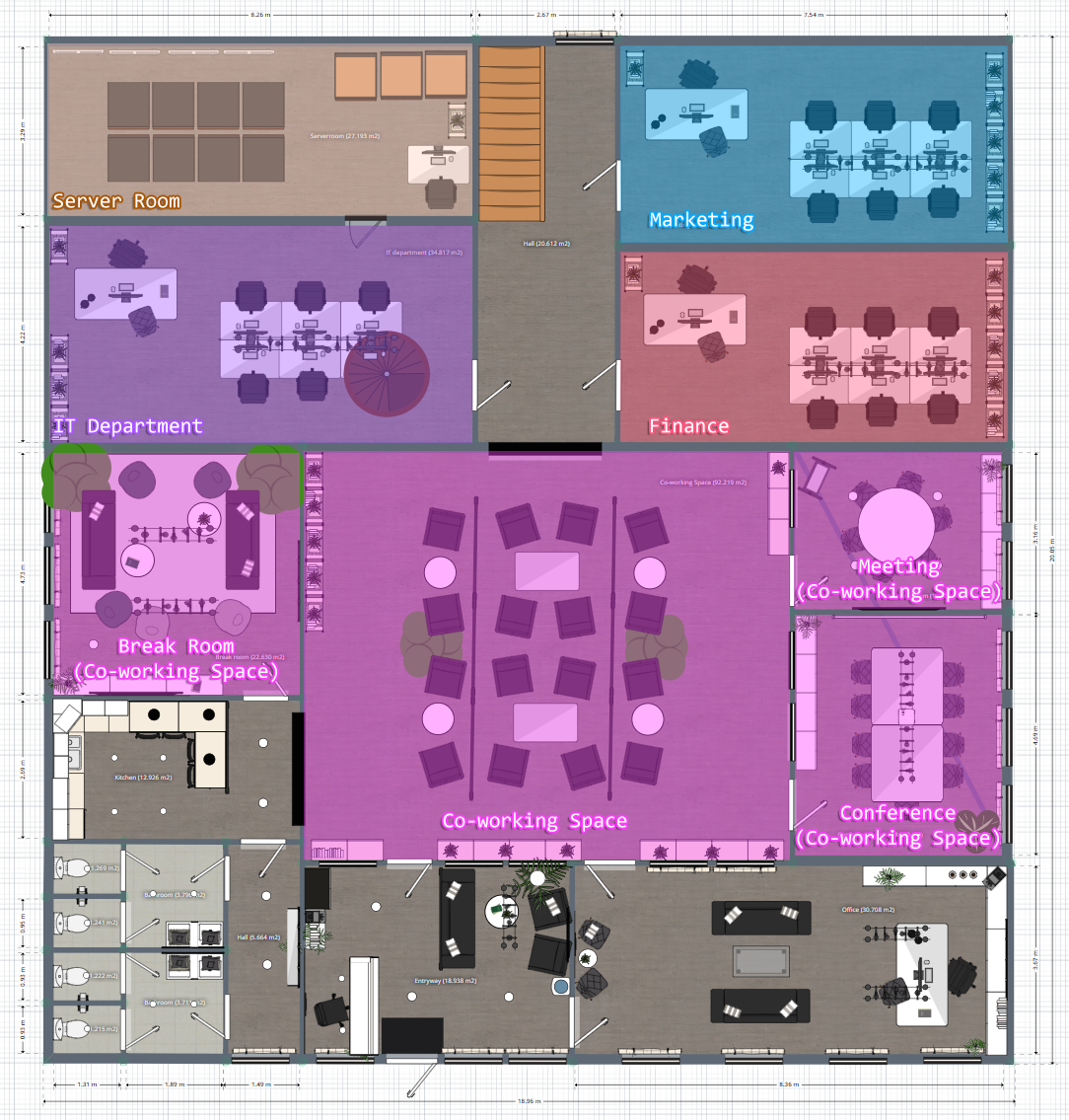 headquarter floor-1 plan image