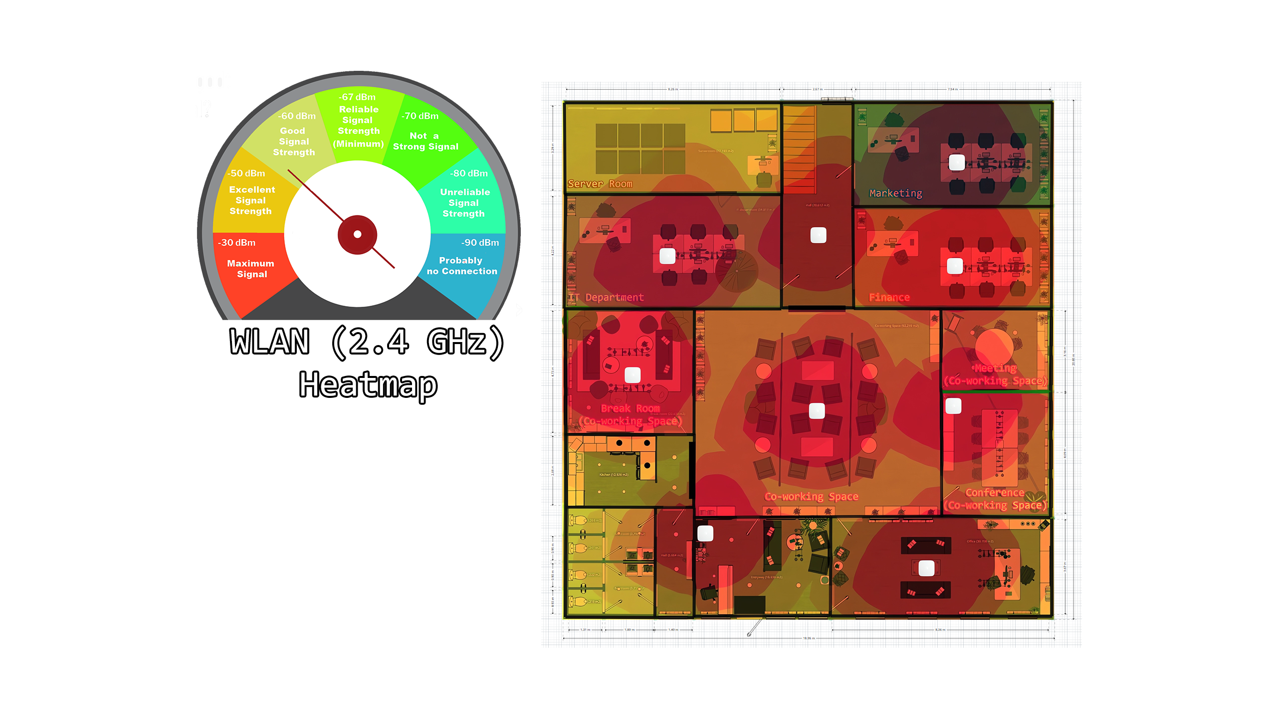 headquarter floor-1 heatmap image