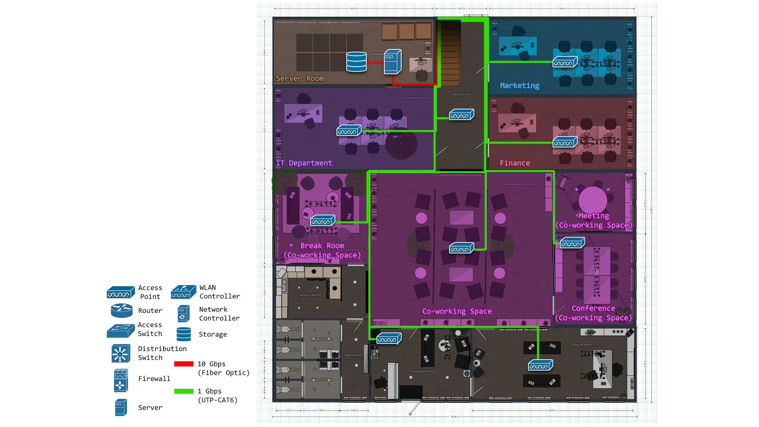 headquarter floor-1 physical image