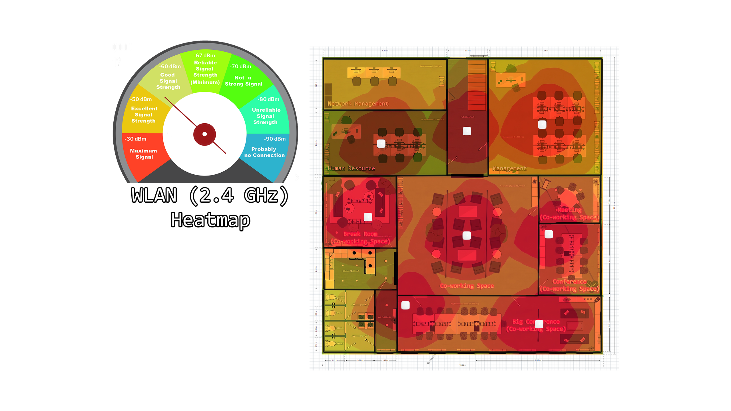 headquarter floor-2 heatmap image